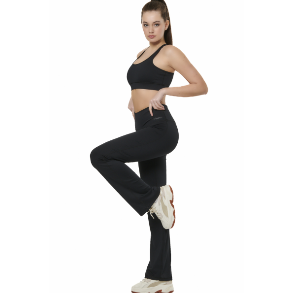 Γυναικείο αθλητικό κολάν BODY ACTION 011517-01 μαύρο