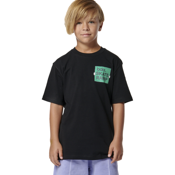 Παιδικό t-shirt BODY ACTION 054505-01 μαύρο