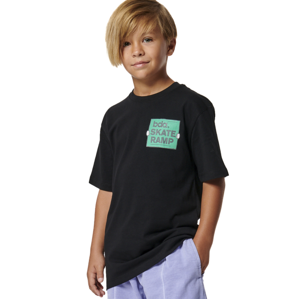Παιδικό t-shirt BODY ACTION 054505-01 μαύρο