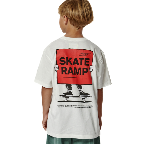 Παιδικό t-shirt BODY ACTION 054505-01 λευκό