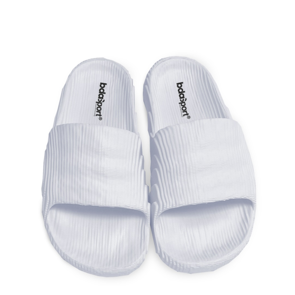 Unisex slides BODY ACTION 093402-01 λευκά