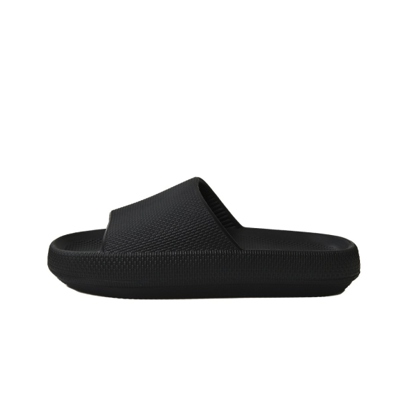 Unisex slides BODY ACTION 093507-01 μαύρα