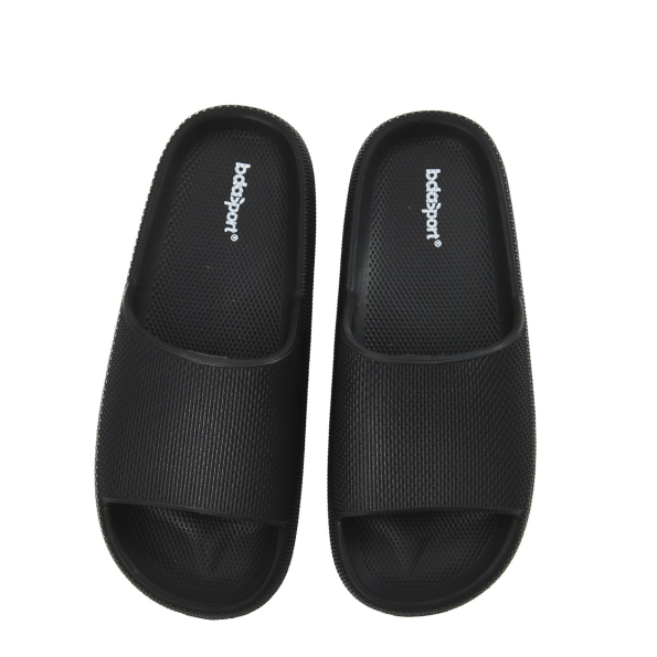 Unisex slides BODY ACTION 093507-01 μαύρα