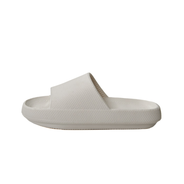 Unisex slides BODY ACTION 093507-01 εκρού