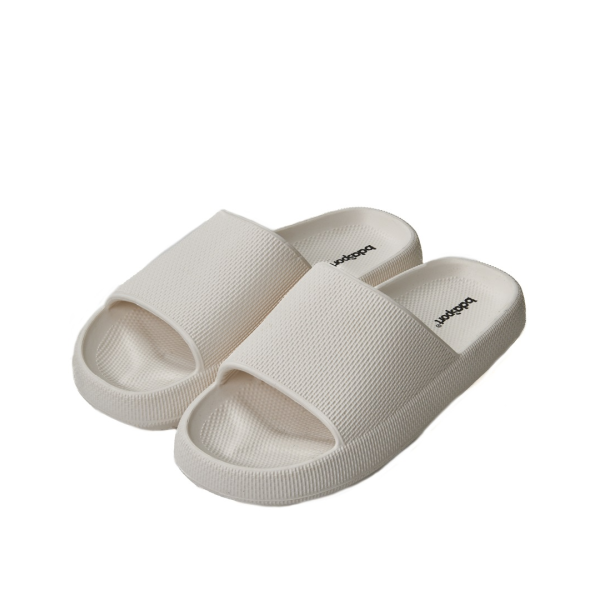 Unisex slides BODY ACTION 093507-01 εκρού