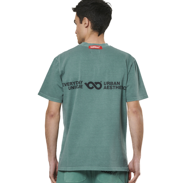 Ανδρικό t-shirt BODY ACTION 053522-01 πράσινο