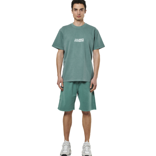 Ανδρικό t-shirt BODY ACTION 053522-01 πράσινο