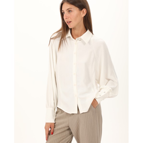 Γυναικείο πουκάμισο ATTRATTIVO 91684205 λευκό Γυναικεία