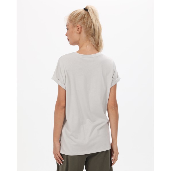 Γυναικείο t-shirt ATTRATTIVO 9919285 γκρι Γυναικεία