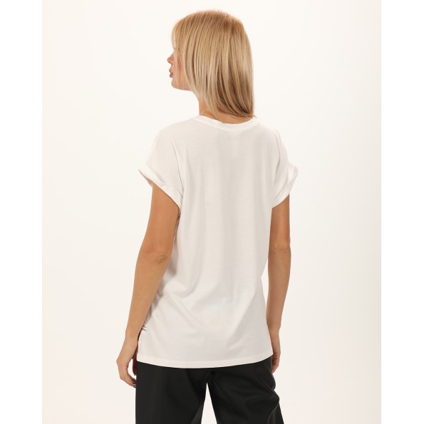 Γυναικείο t-shirt ATTRATTIVO 9919284 λευκό Γυναικεία