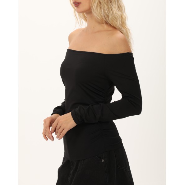 Γυναικεία μπλούζα ATTRATTIVO 9919947 μαύρη Γυναικεία