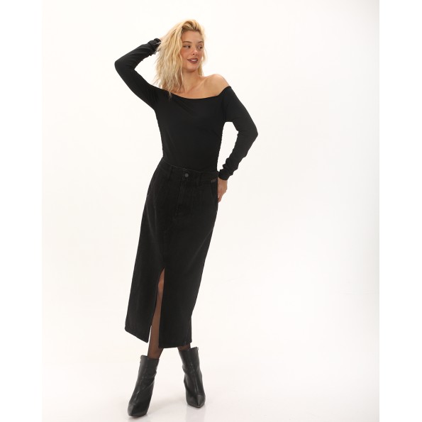 Γυναικεία μπλούζα ATTRATTIVO 9919947 μαύρη Γυναικεία