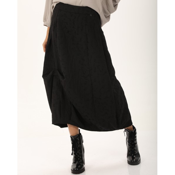 Γυναικεία maxi φούστα ATTRATTIVO 92111557 μαύρη