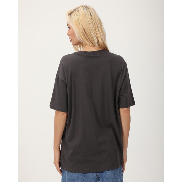 Γυναικείο t-shirt ATTRATTIVO 9919288 ανθρακί Γυναικεία