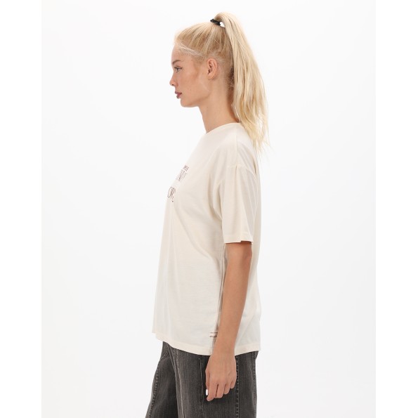Γυναικείο t-shirt ATTRATTIVO 9919290 εκρού Γυναικεία