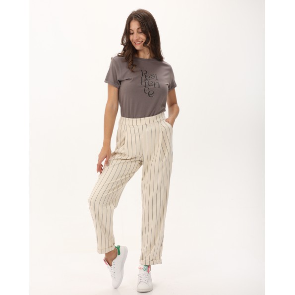 Γυναικείο t-shirt ATTRATTIVO 9919292 ανθρακί Γυναικεία