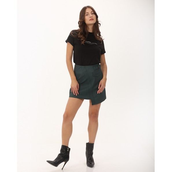 Γυναικείο t-shirt ATTRATTIVO 9919293 μαύρο Γυναικεία