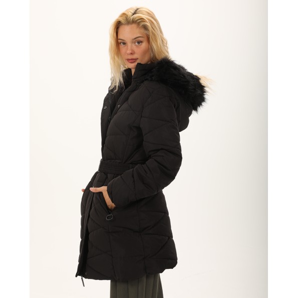 Γυναικείο μπουφάν ATTRATTIVO 9919682 μαύρο Γυναικεία