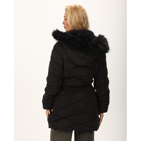 Γυναικείο μπουφάν ATTRATTIVO 9919682 μαύρο Γυναικεία