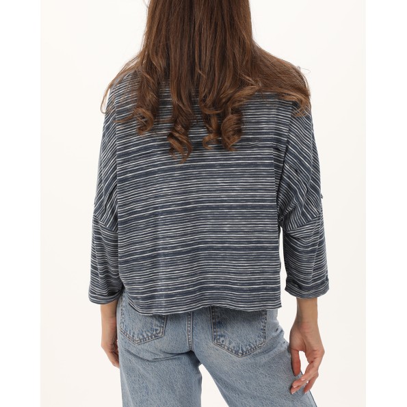 Γυναικείο πουκάμισο ATTRATTIVO 92068211 μπλε ριγέ Γυναικεία