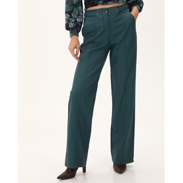 Γυναικείο παντελόνι ATTRATTIVO 9919515 πετρόλ