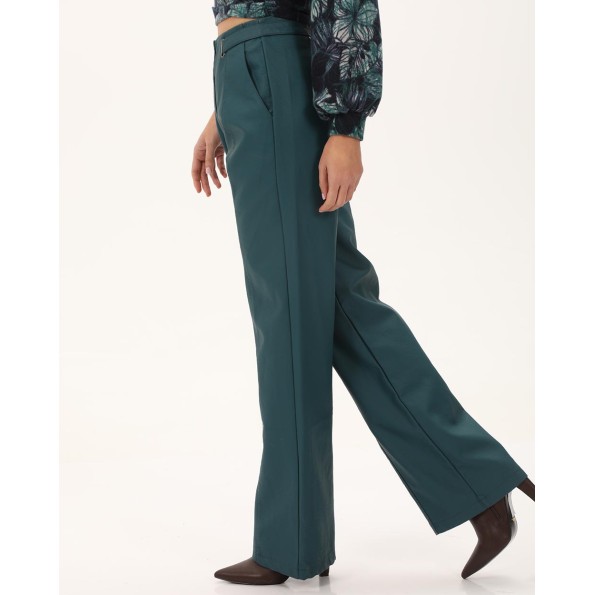 Γυναικείο παντελόνι ATTRATTIVO 9919515 πετρόλ Γυναικεία