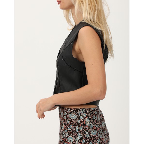 Γυναικείο γιλέκο ATTRATTIVO 9919507 μαύρο Γυναικεία