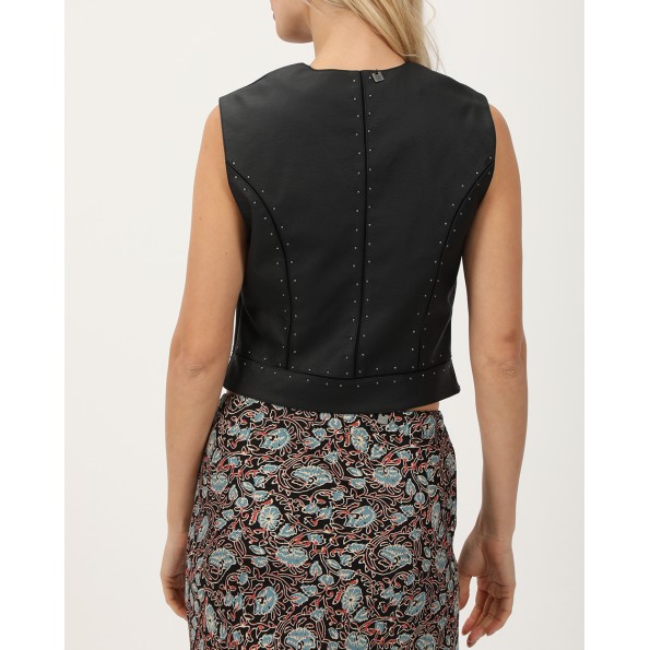 Γυναικείο γιλέκο ATTRATTIVO 9919507 μαύρο Γυναικεία