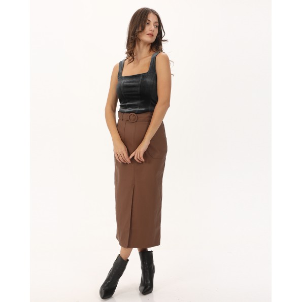 Γυναικείο μπούστο ATTRATTIVO 9920132 ανθρακί Γυναικεία