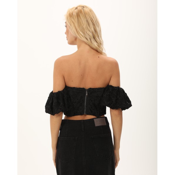 Γυναικείο μπούστο ATTRATTIVO 9920136 μαύρο Γυναικεία