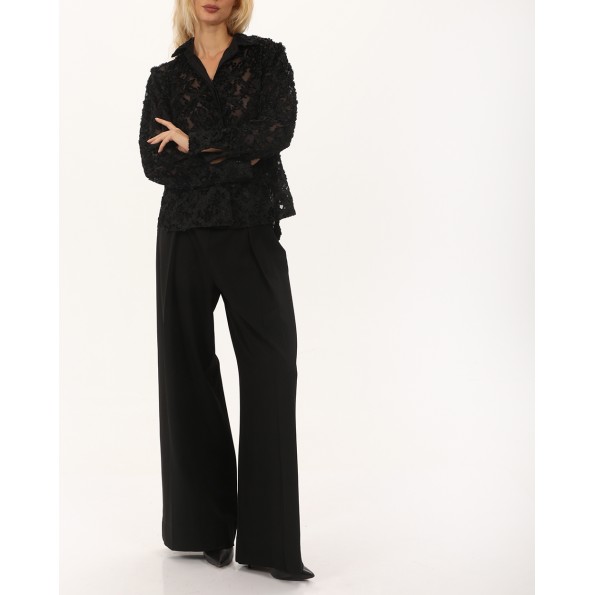 Γυναικείο πουκάμισο ATTRATTIVO 9920137 μαύρο Γυναικεία