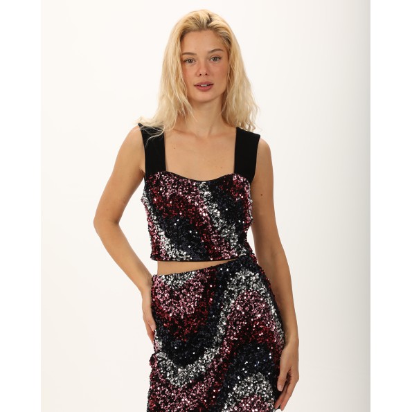 Γυναικείο μπούστο ATTRATTIVO 92225188 πολύχρωμο