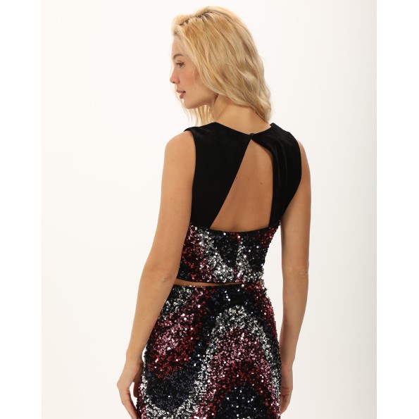 Γυναικείο μπούστο ATTRATTIVO 92225188 πολύχρωμο Γυναικεία