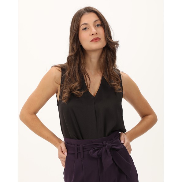 Γυναικείο top ATTRATTIVO 9919551 μαύρο