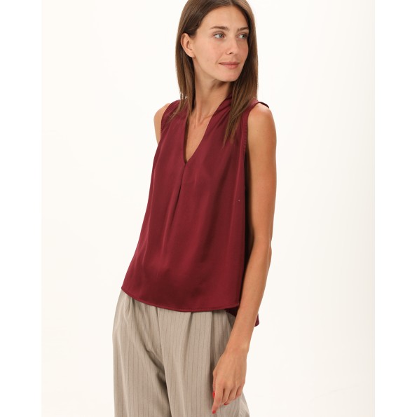 Γυναικείο top ATTRATTIVO 9919551 μπορντό Γυναικεία