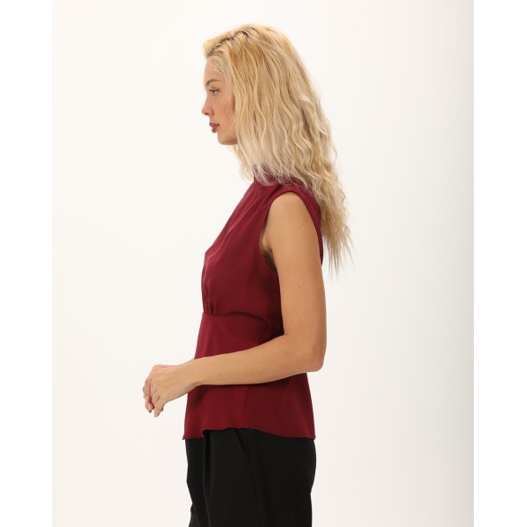 Γυναικείο top ATTRATTIVO 9920154 μπορντό Γυναικεία