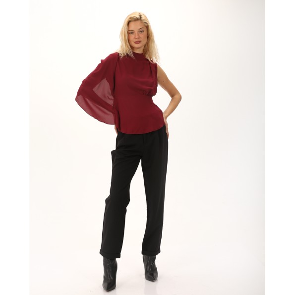 Γυναικείο top ATTRATTIVO 9920154 μπορντό Γυναικεία