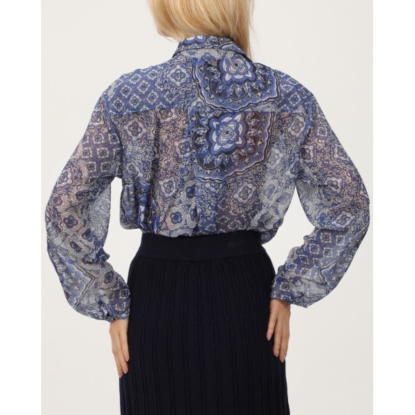 Γυναικεία tunic ATTRATTIVO 9918759 μπλε Γυναικεία