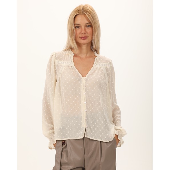 Γυναικεία tunic ATTRATTIVO 9919555 εκρού