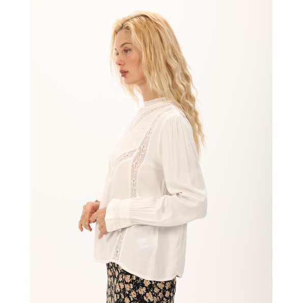 Γυναικεία μπλούζα ATTRATTIVO 9919558 λευκή Γυναικεία