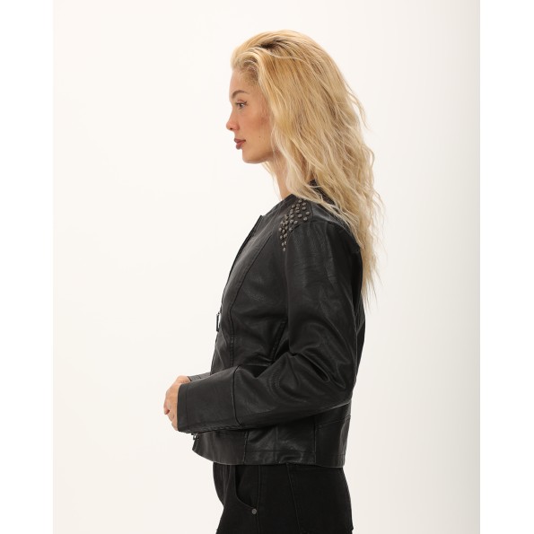 Γυναικείο jacket ATTRATTIVO 9919193 μαύρο Γυναικεία