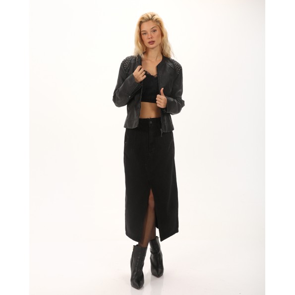 Γυναικείο jacket ATTRATTIVO 9919193 μαύρο Γυναικεία