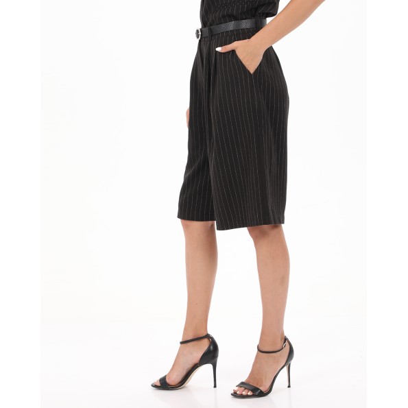 Γυναικεία βερμούδα ATTRATTIVO 9921165 μαύρη Γυναικεία