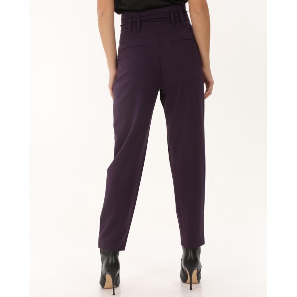 Γυναικείο παντελόνι ATTRATTIVO 9910558H μοβ Γυναικεία