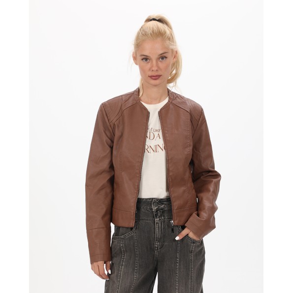 Γυναικείο jacket ATTRATTIVO 9919193C καφέ