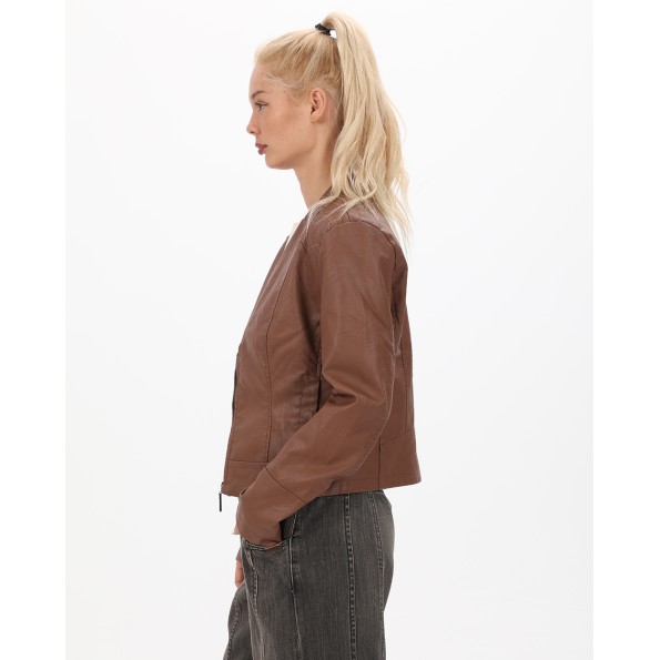 Γυναικείο jacket ATTRATTIVO 9919193C καφέ Γυναικεία