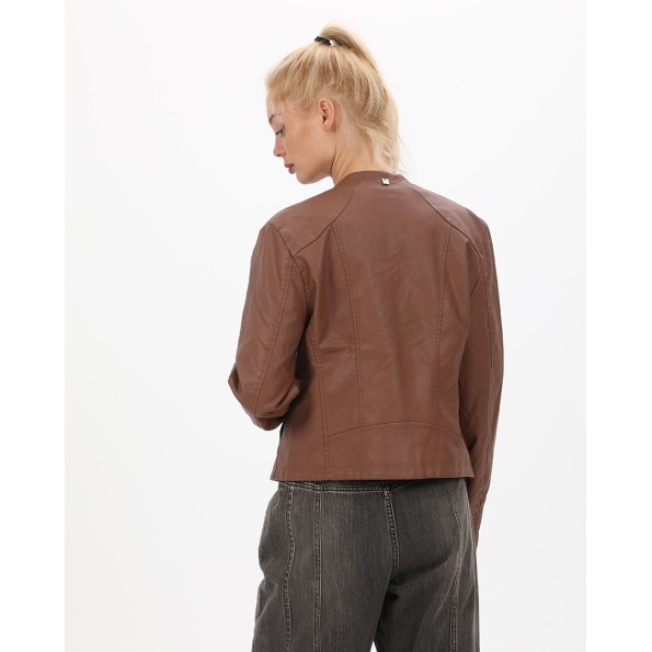 Γυναικείο jacket ATTRATTIVO 9919193C καφέ Γυναικεία