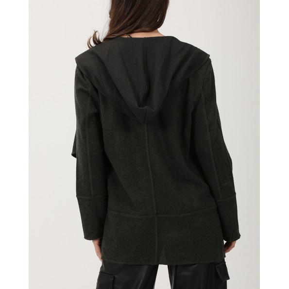 Γυναικεία ζακέτα ATTRATTIVO 9919665C χακί Γυναικεία