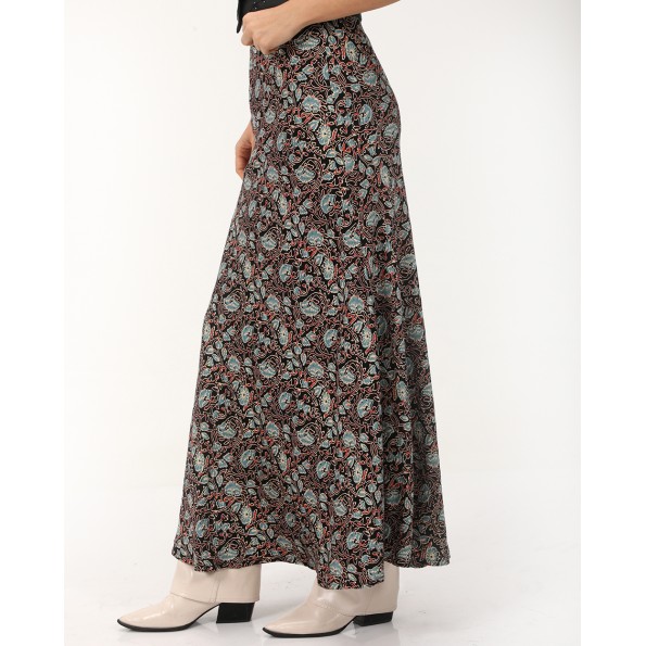 Γυναικεία maxi φούστα ATTRATTIVO 9919633 εμπριμέ Γυναικεία