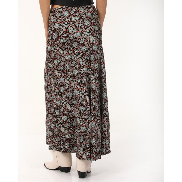 Γυναικεία maxi φούστα ATTRATTIVO 9919633 εμπριμέ Γυναικεία
